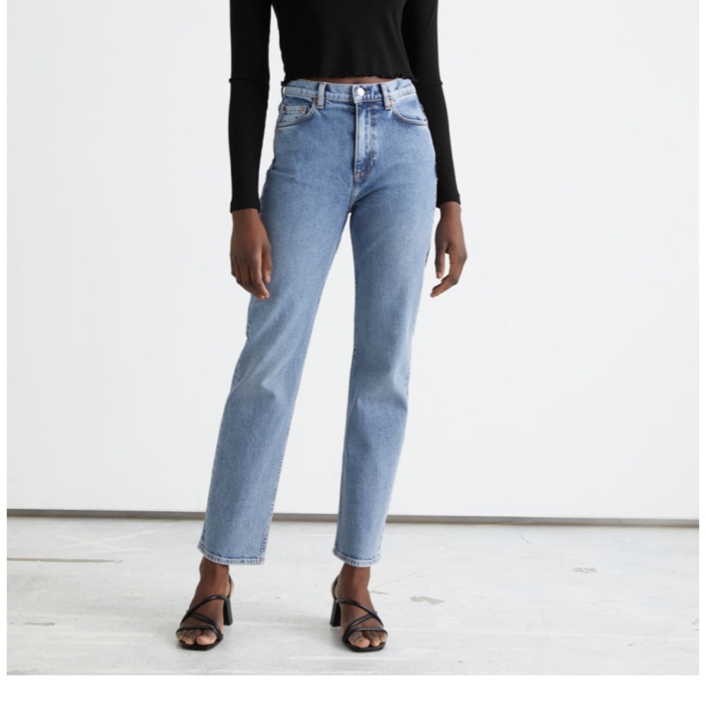 & Other Stories Straight Leg Jean